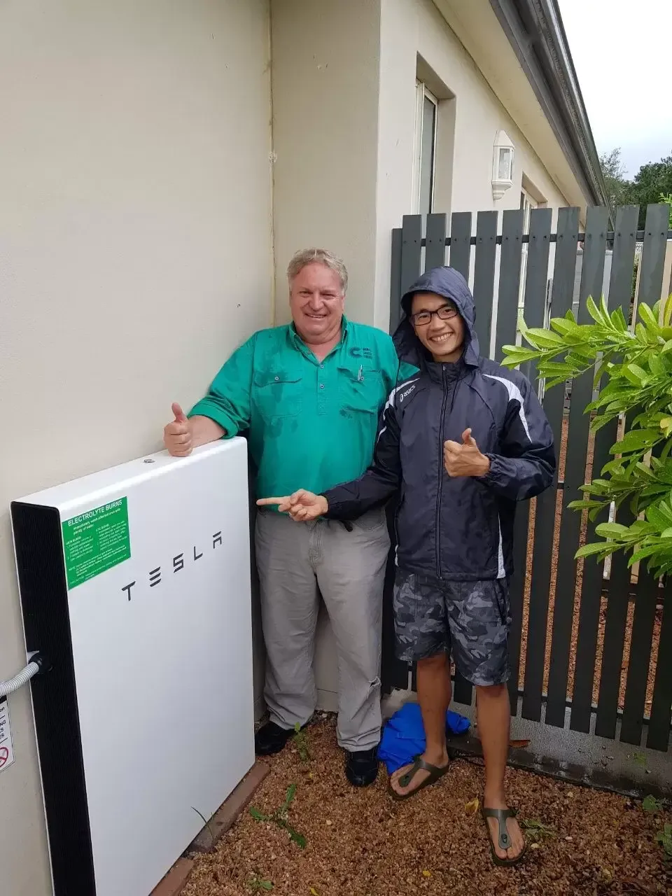 Trihita Energy engineers supporting a solar project